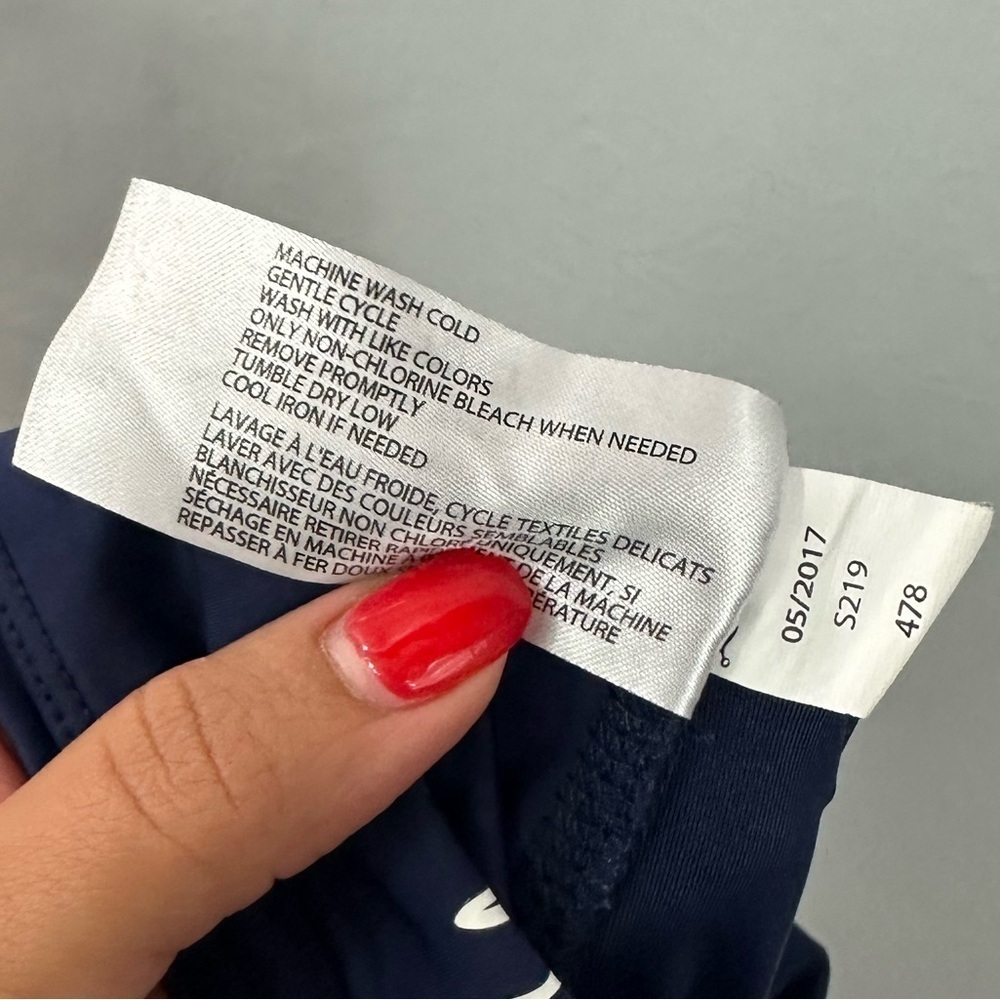 Sam Edelman navy navy cutout leggings size S - Picture 5 of 6